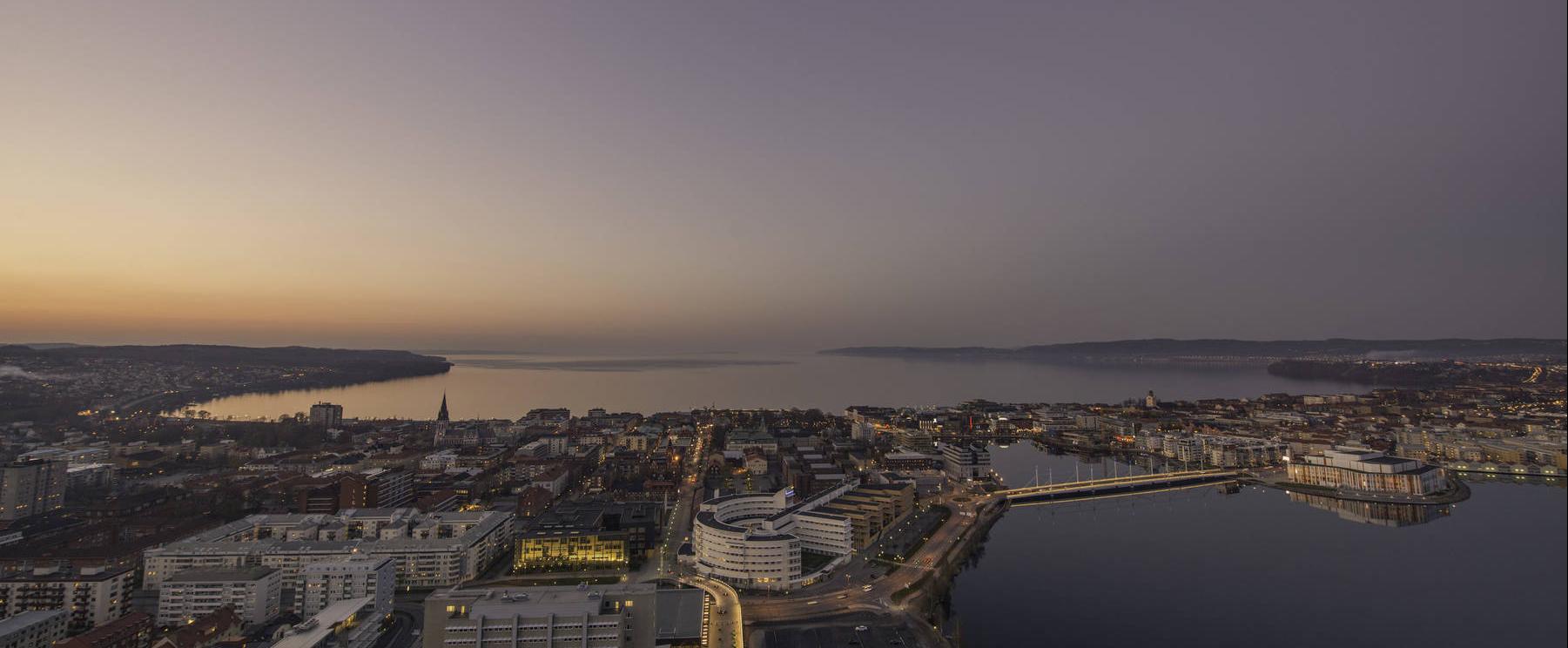 The City of Jönköping by the Lake Vättern