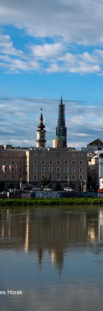 Blick über die Donau Richtiung SO